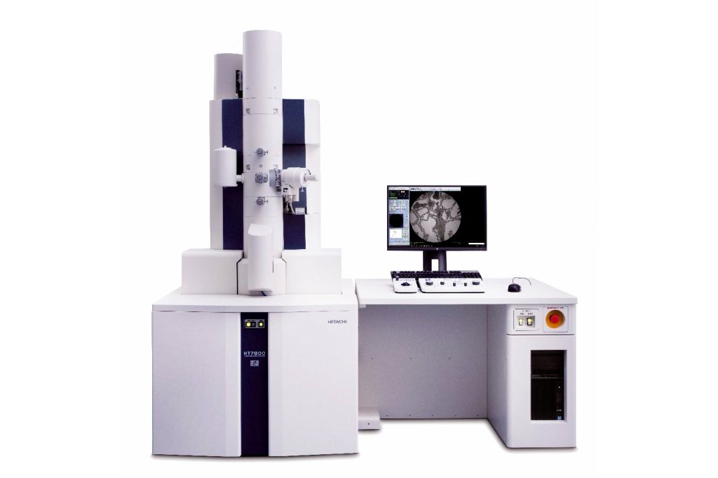 Hitachi's new generation of fully digital transmission electron microscope HT7800