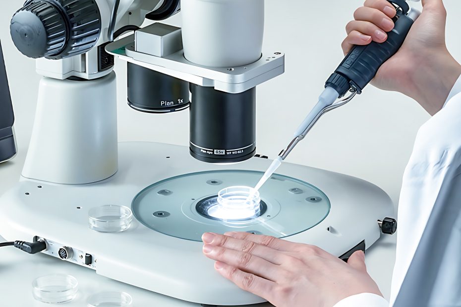 Microscope lighting