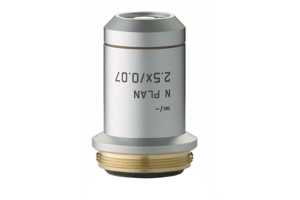 Achromatic objective lens